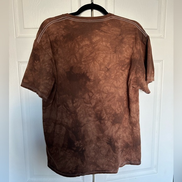 Outdoorsy Brown Tie Die Shirt - L - EUC - Picture 2 of 3